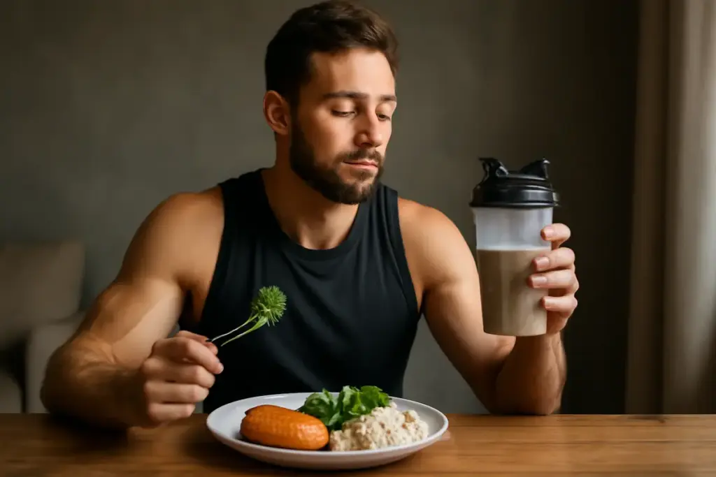 Cosa mangiare la sera per favorire il recupero muscolare? L’abbinamento che funziona davvero