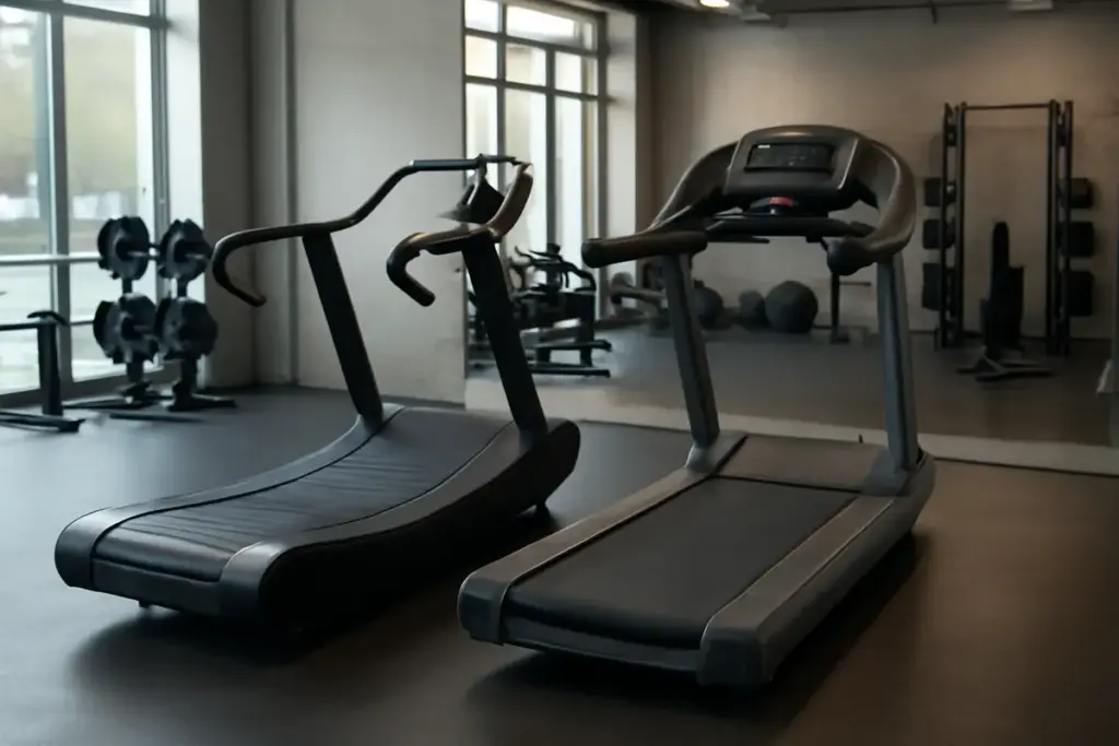 Tapis roulant curvo e tradizionale: differenze, benefici e indicazioni d’uso